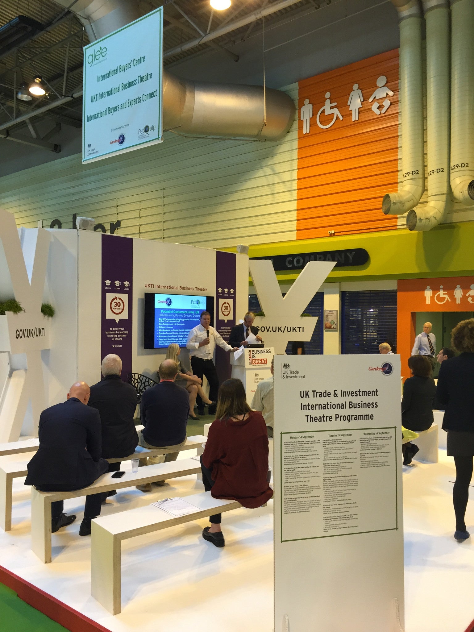 Traditional Garden Games Attend Glee at the NEC in Birmingham