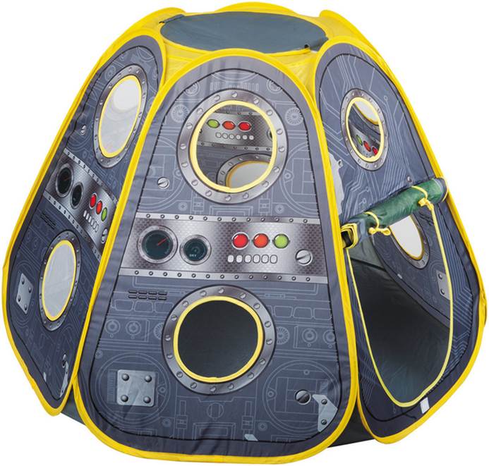 Space Play Tent with 100 Balls – Pop-Up Indoor & Outdoor Play Tent