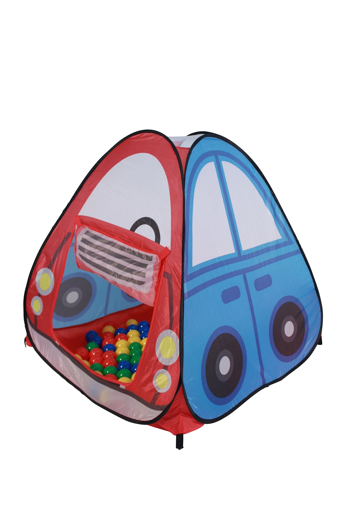 Car Play Tent with 100 Balls – Pop-Up Indoor & Outdoor Play Tent