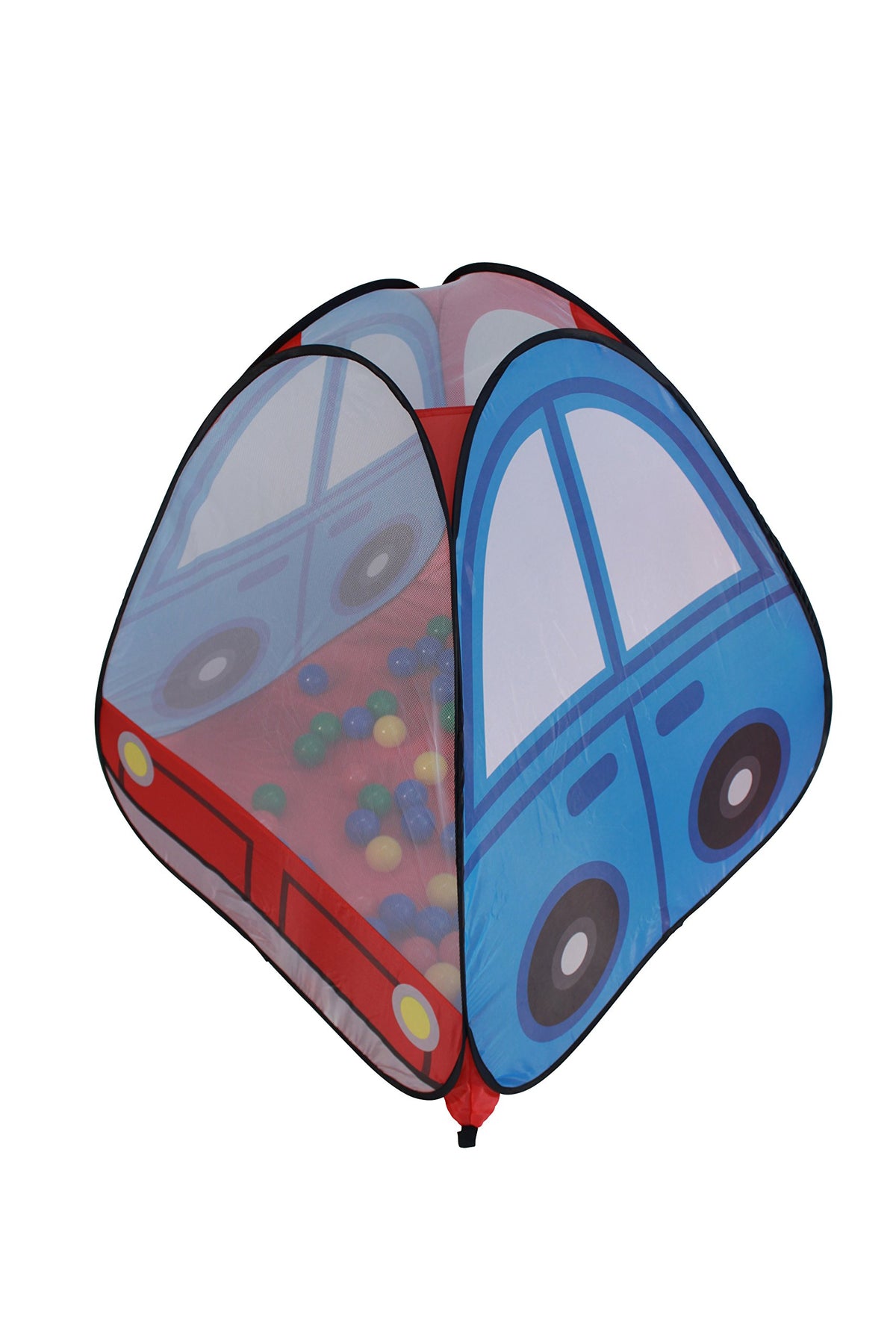 Car Play Tent with 100 Balls – Pop-Up Indoor & Outdoor Play Tent