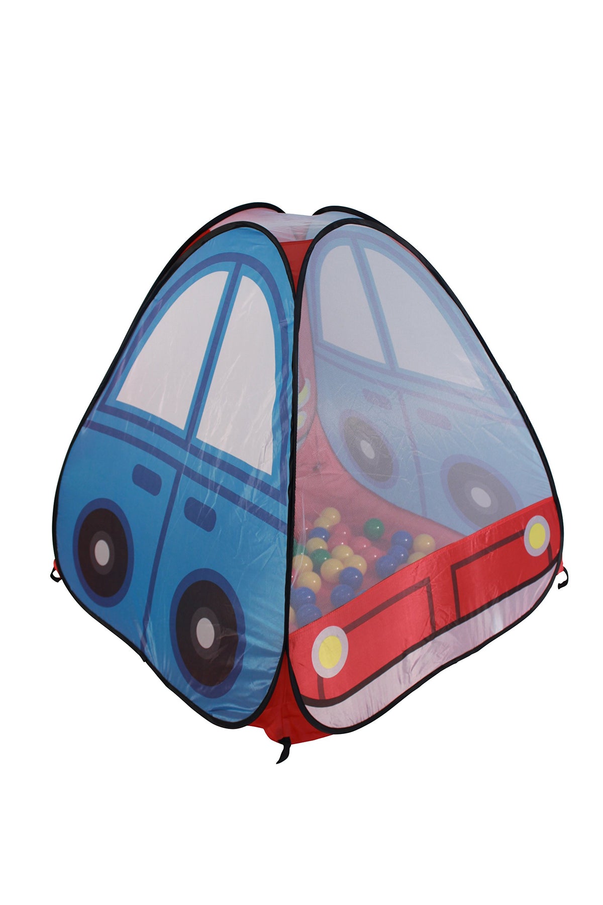 Car Play Tent with 100 Balls – Pop-Up Indoor & Outdoor Play Tent
