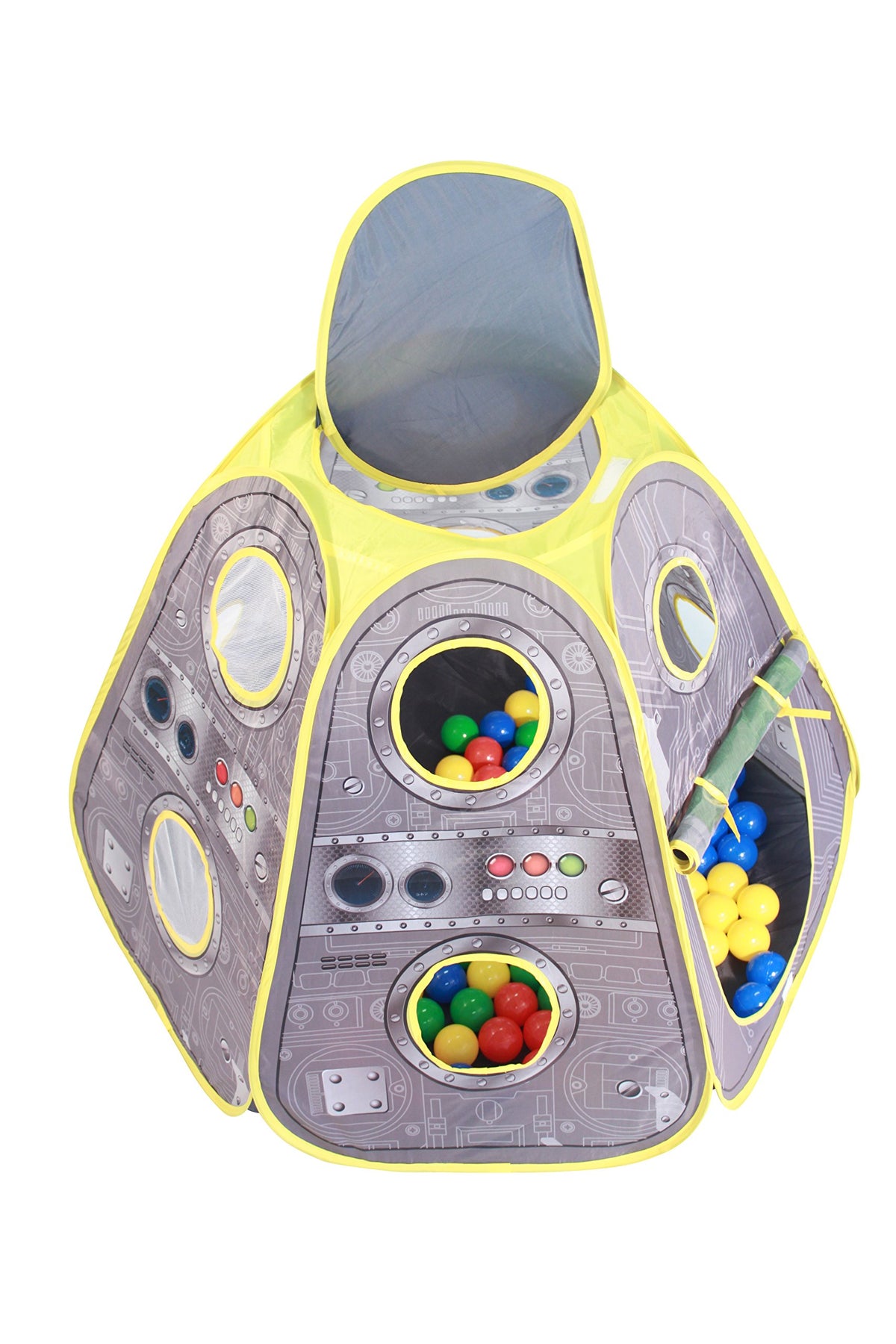 Space Play Tent with 100 Balls – Pop-Up Indoor & Outdoor Play Tent