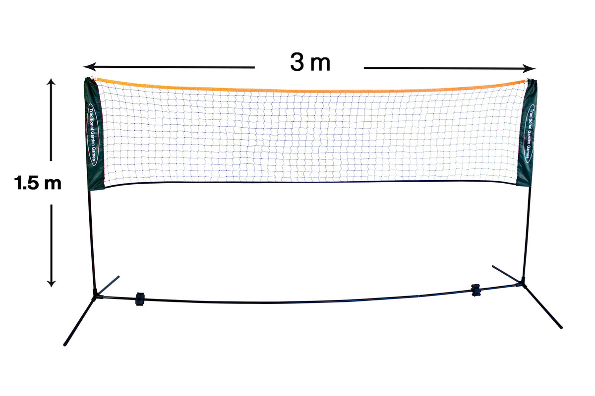 Badminton Coaching Set with 3m Nets