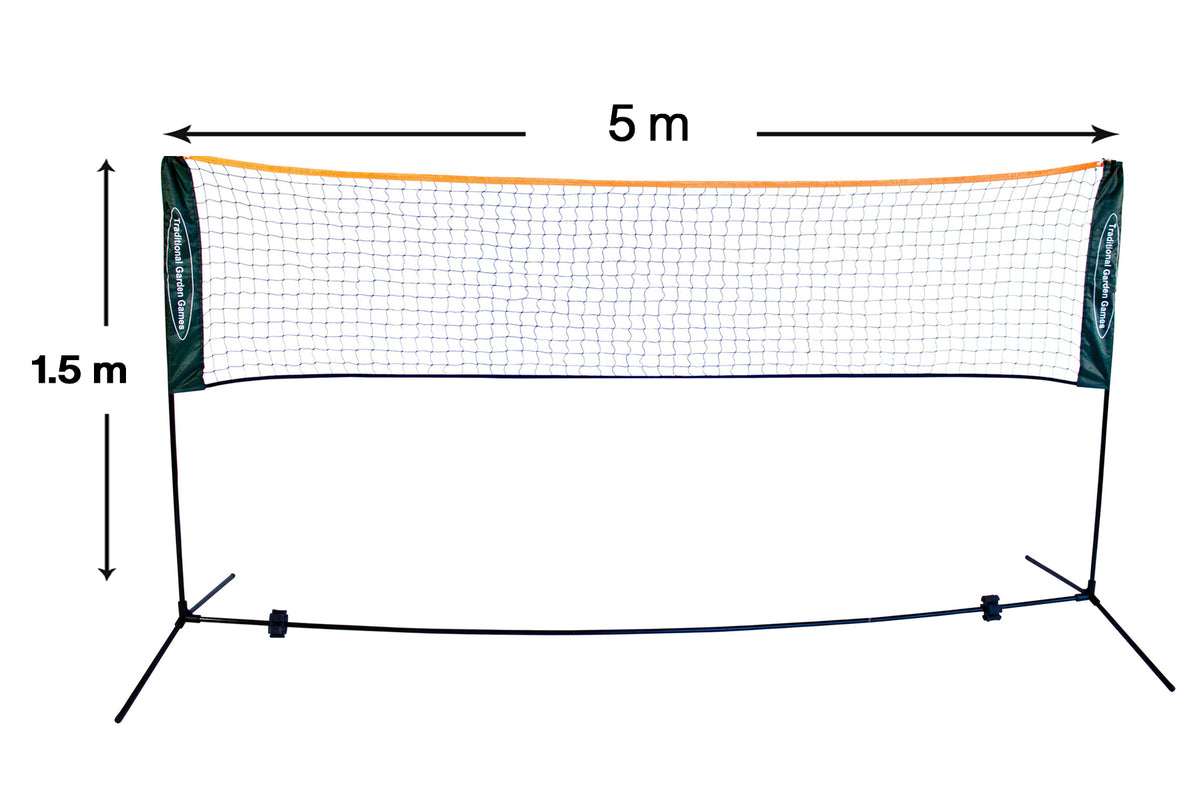 Badminton Coaching set with 5m Nets