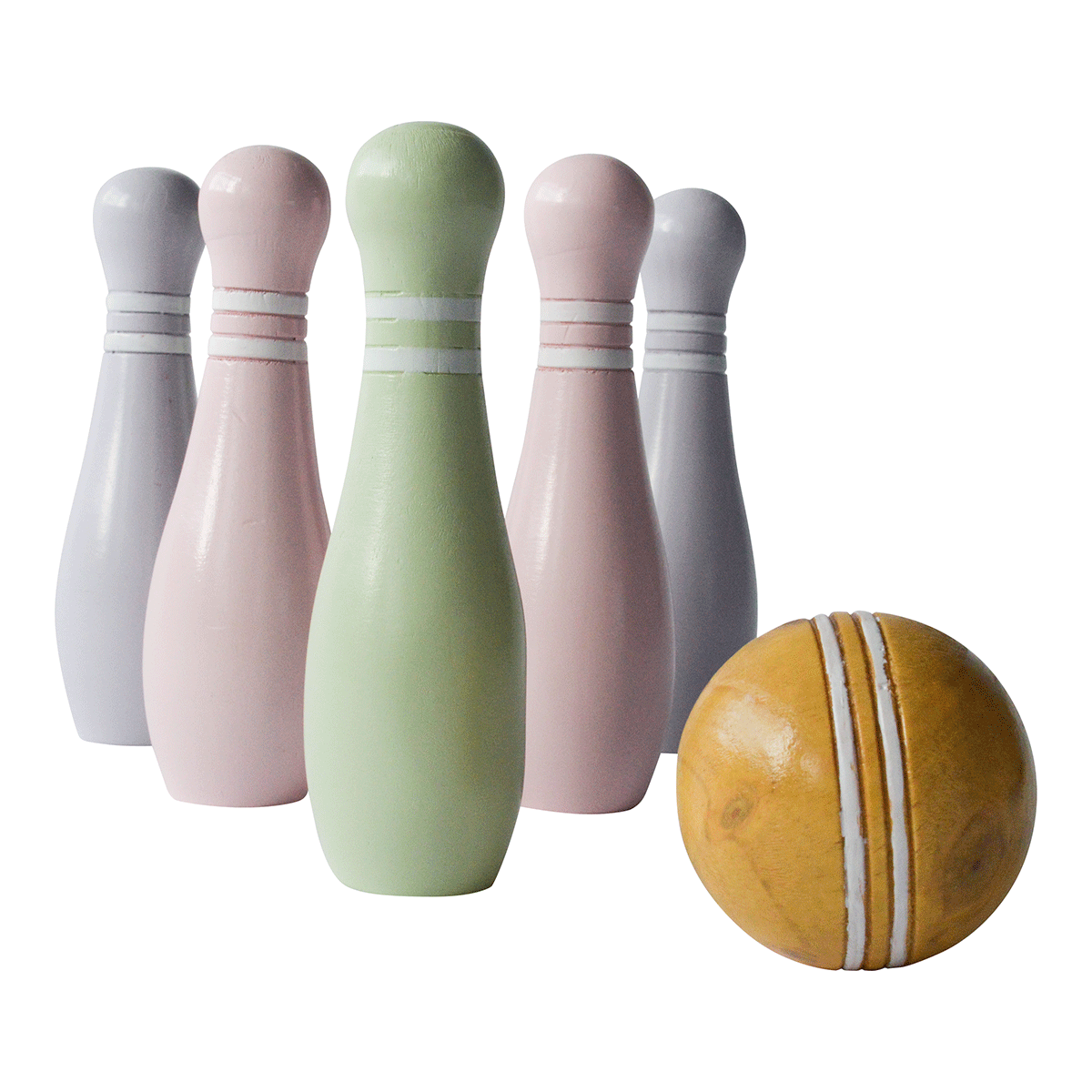 Traditional Garden Games NEW Junior Wooden Skittles